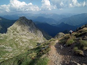 Dalla Bocchetta di Trona giro ad anello: LAGO ROTONDO - PIZZO PARADISO - VAL D'INFERNO – GIAROLO il 23 agosto 2011  - FOTOGALLERY